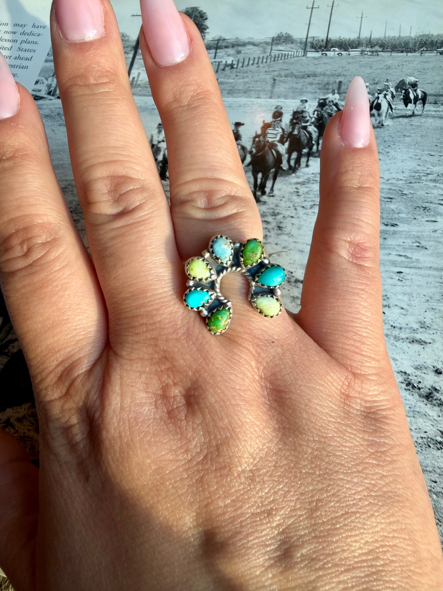 Multistone Naja ring