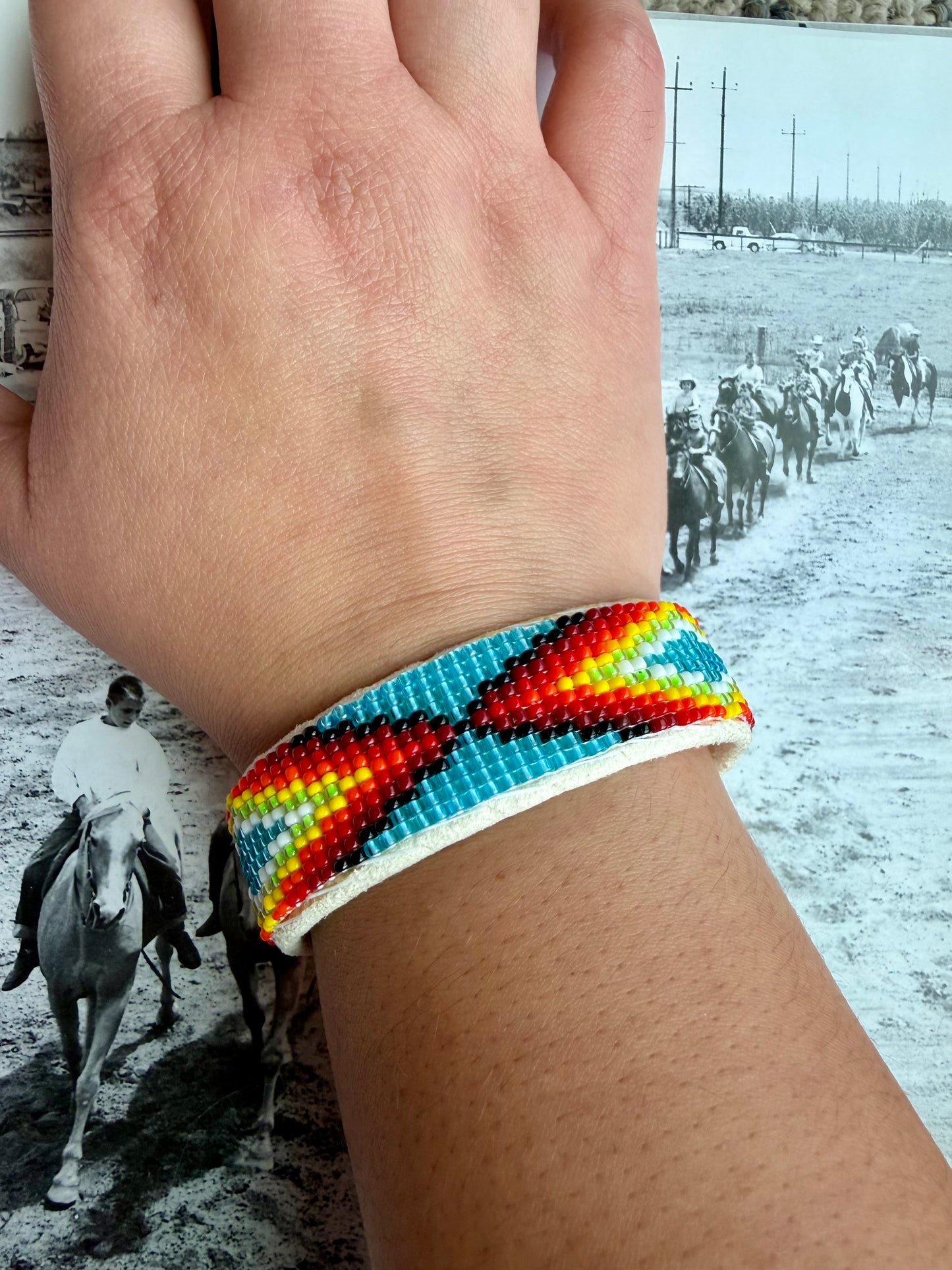 Native bead cuff