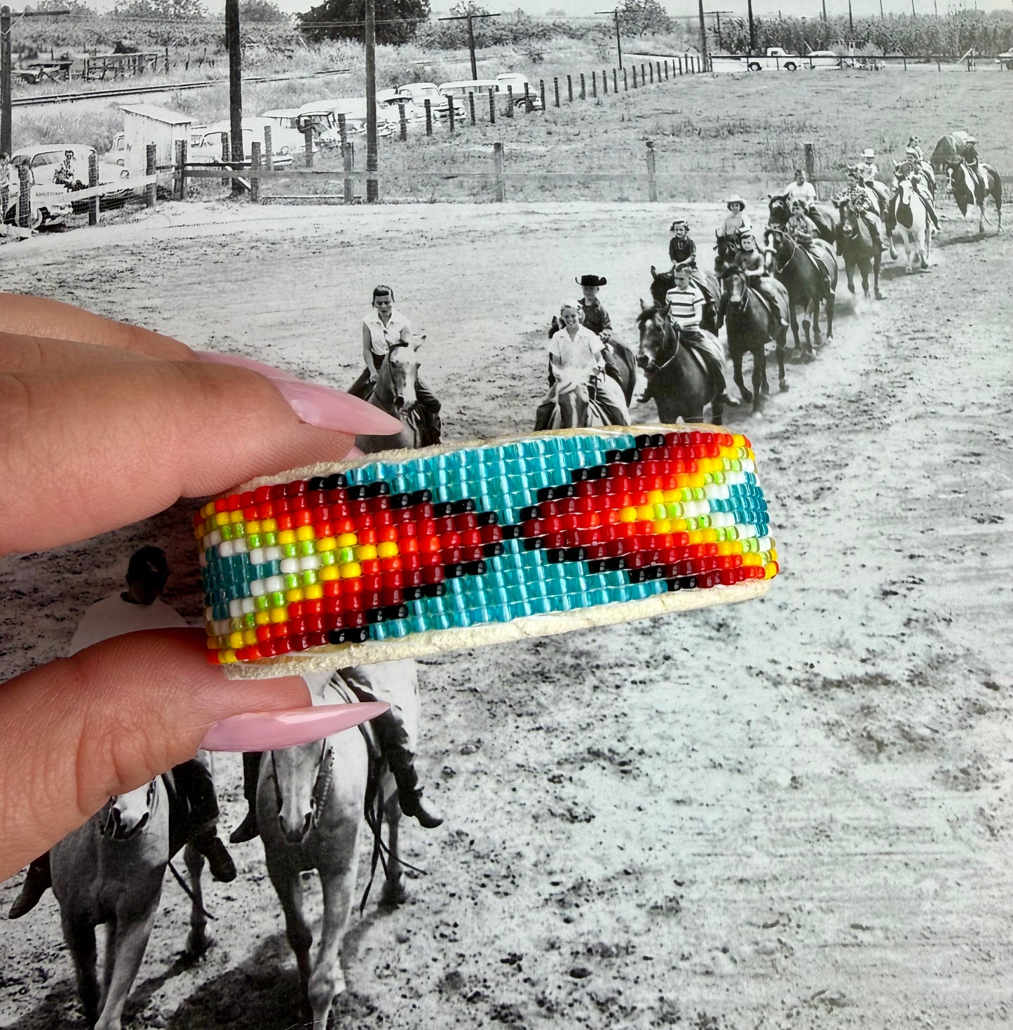 Native bead cuff