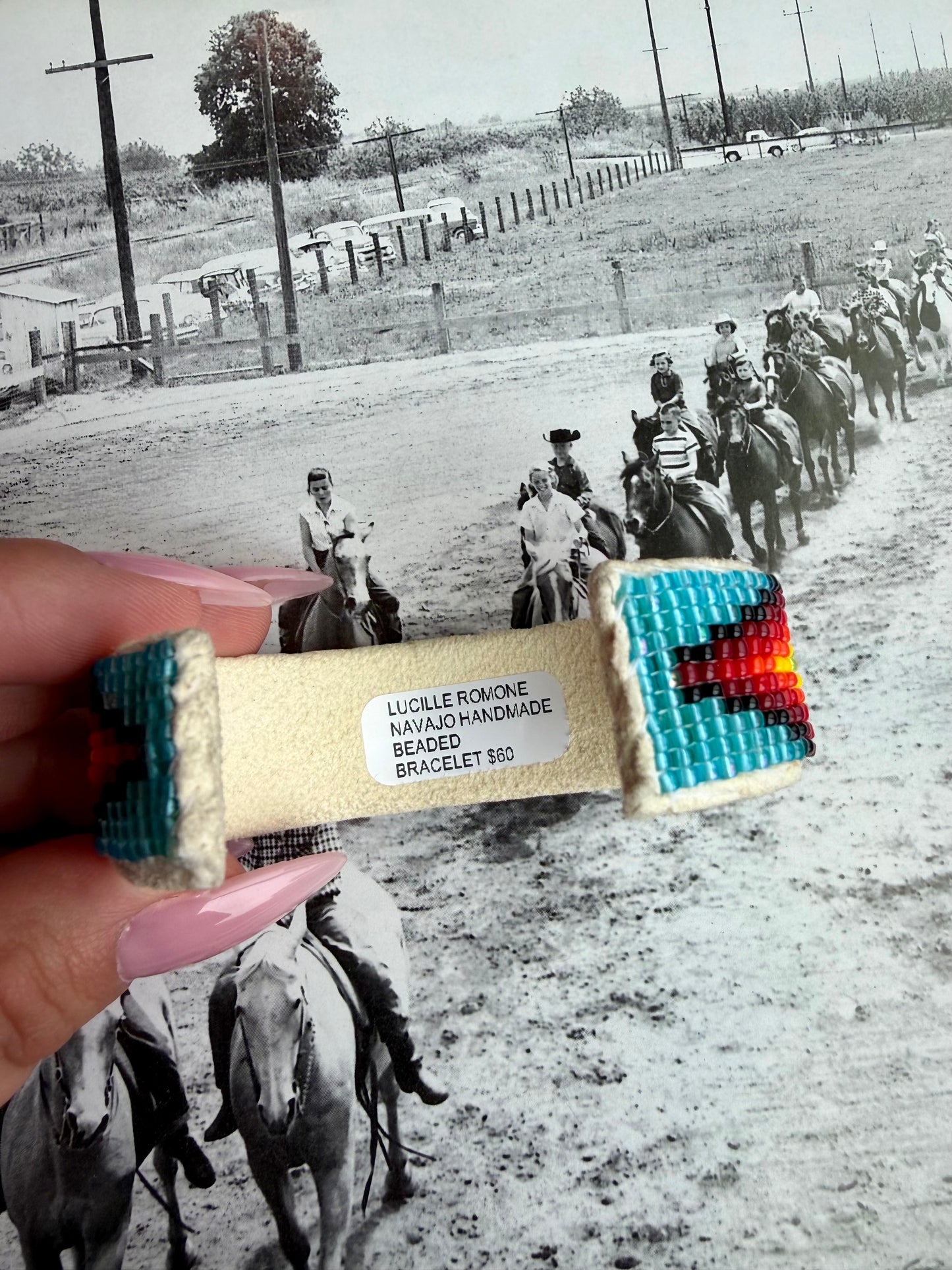 Native bead cuff
