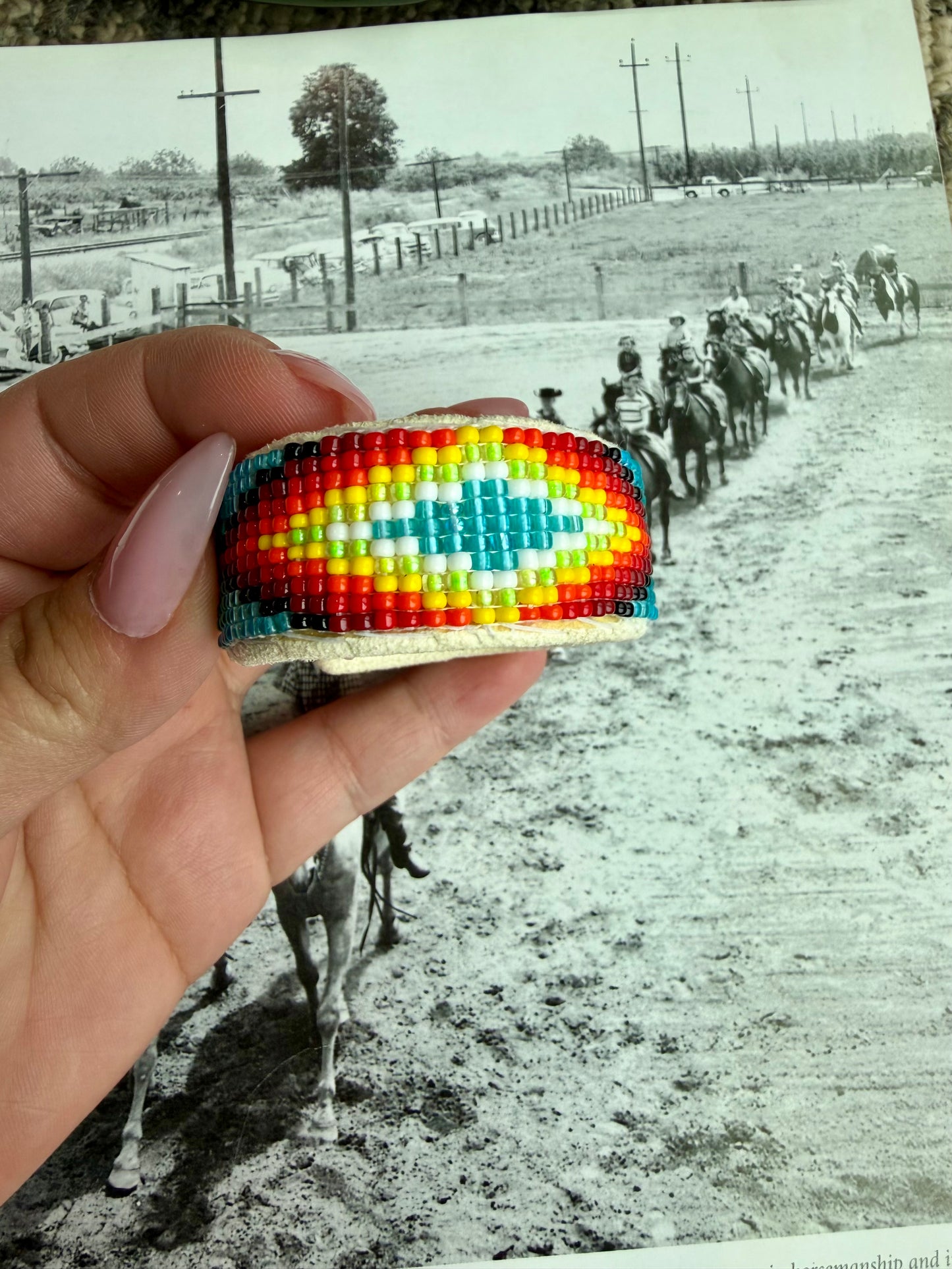 Native bead cuff