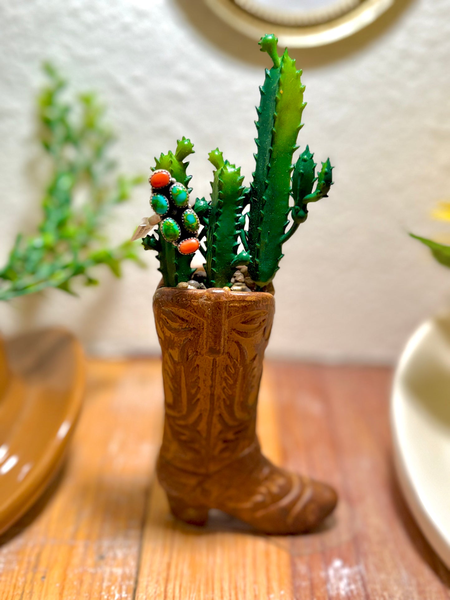Sonoran & coral ring