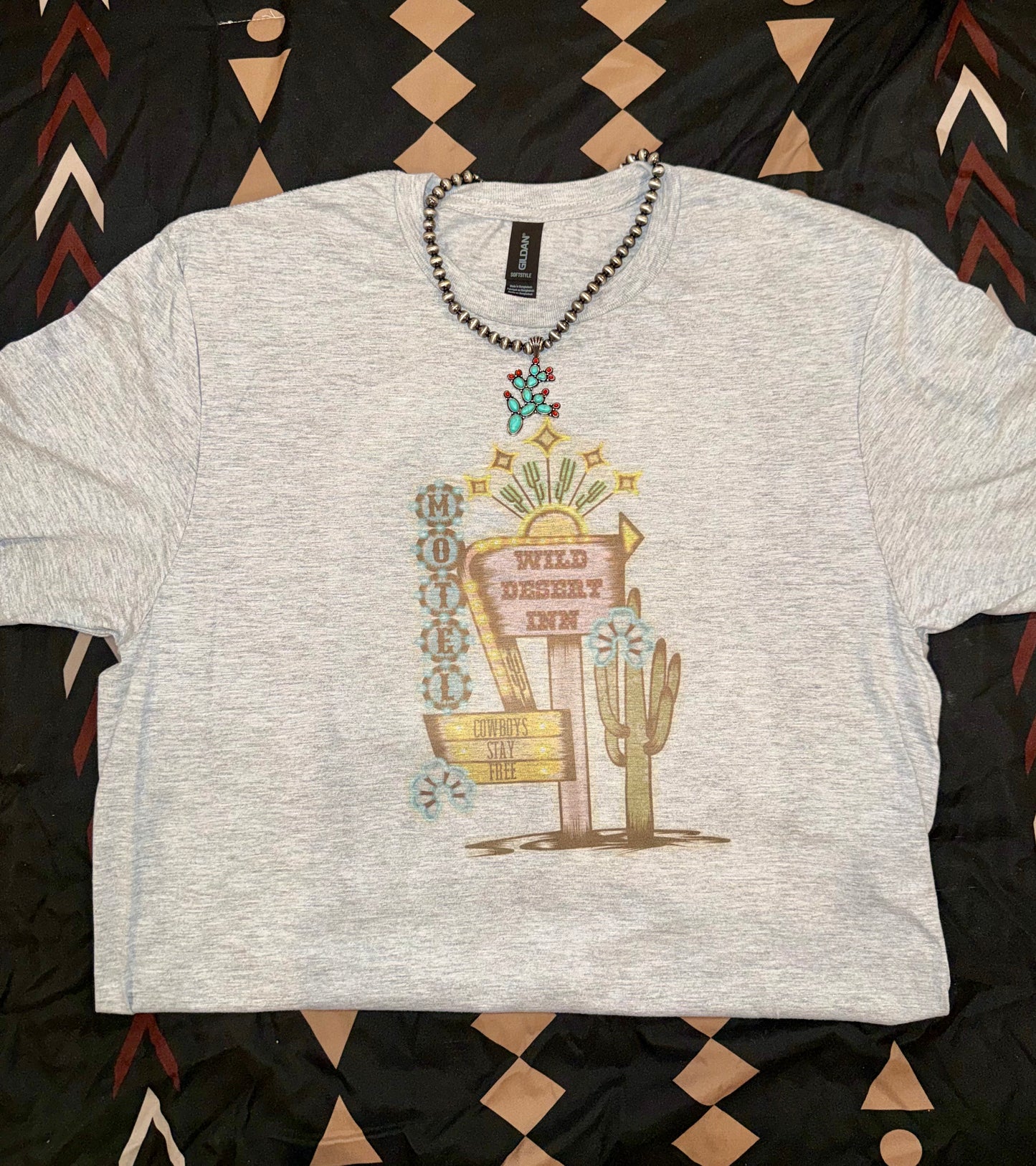 Desert motel tee