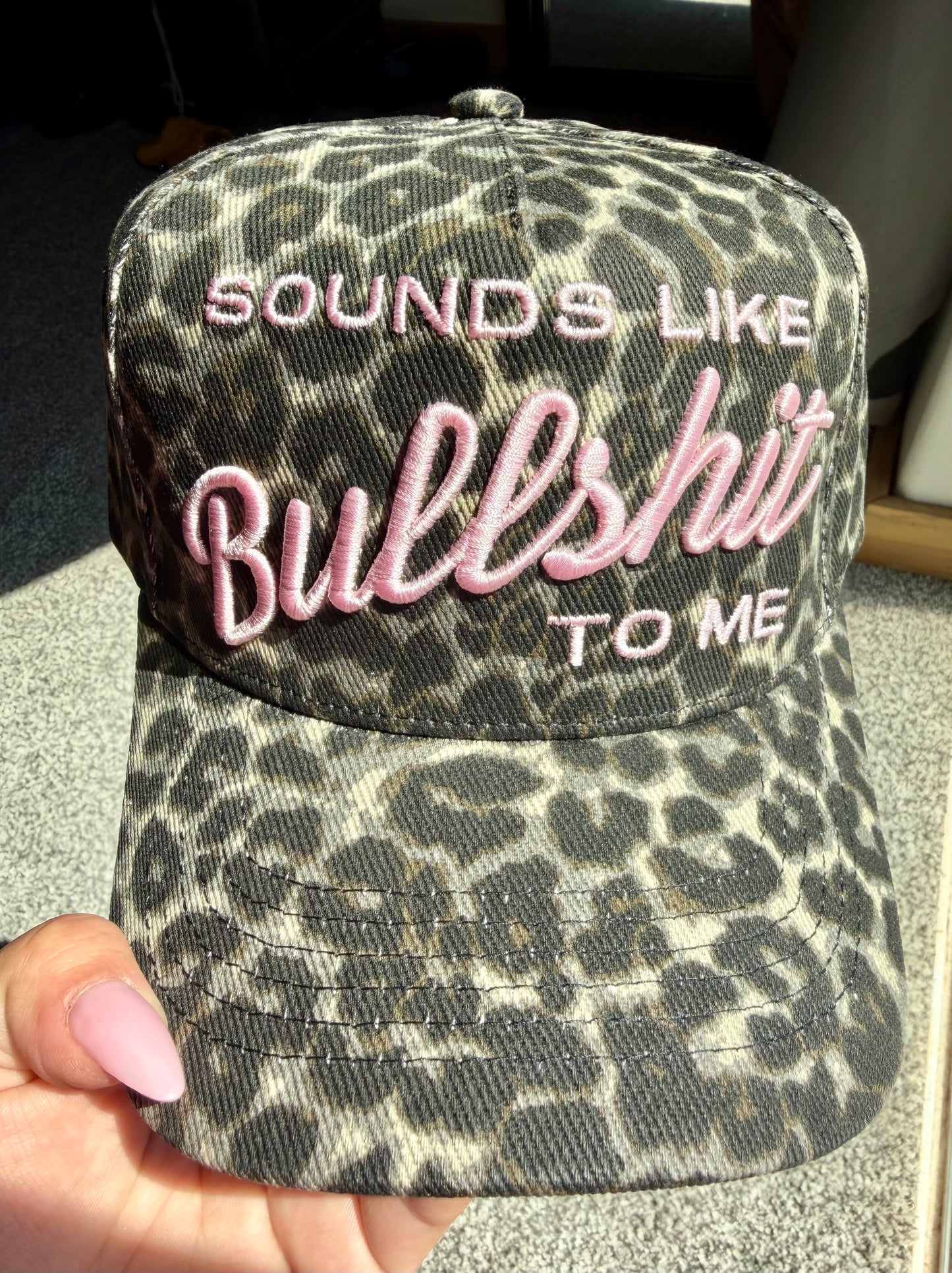 BS leopard hat