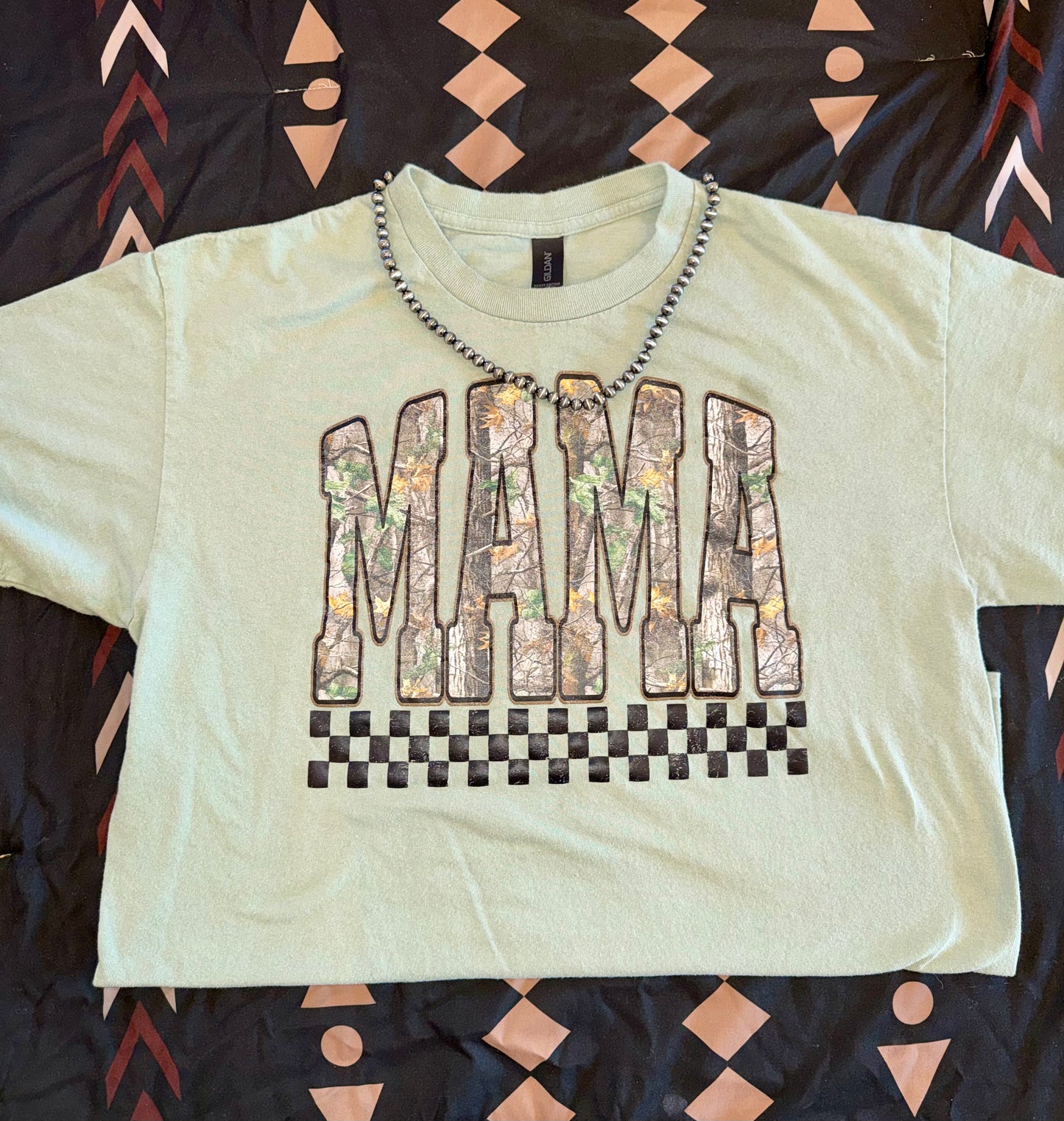 Camo Mama tee